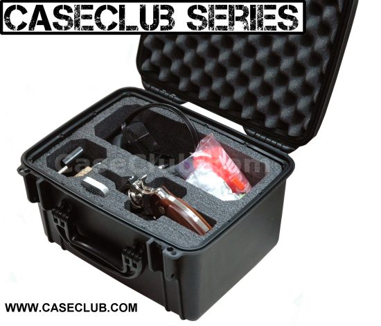 Case Club 1 Revolver Waterproof Case with Accessory Pocket & Silica Gel