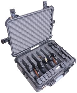 Case Club 6 Pistol Waterproof Case with Silica Gel & Heavy-Duty Foam