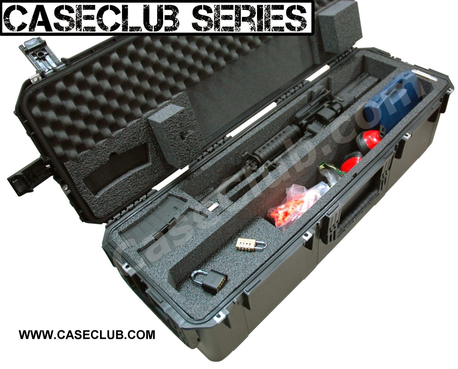 Case Club AR15 Waterproof Hard Cases Hold a Single or Multiple Rifles