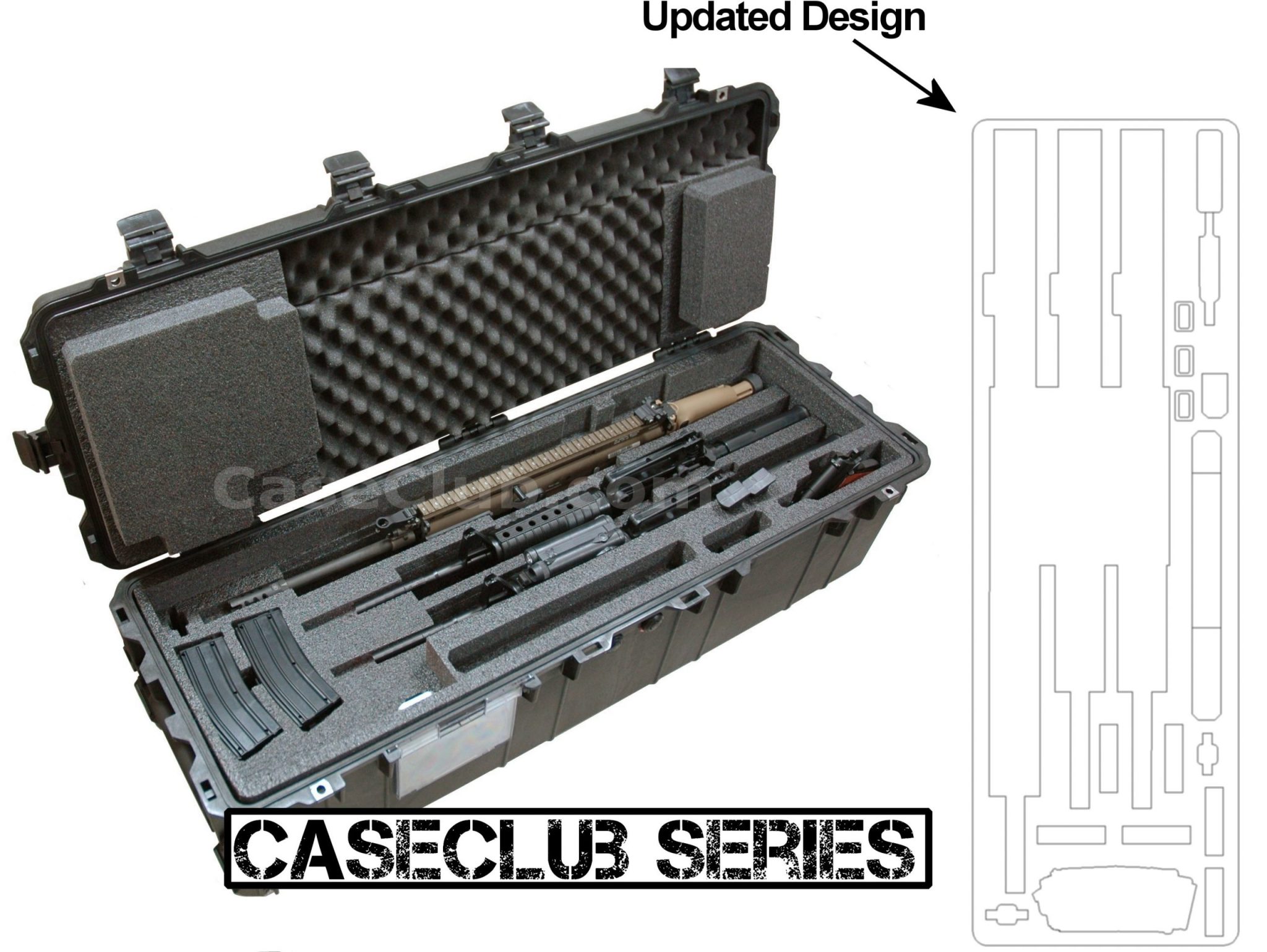 Multiple Long Gun Cases Category Case Club