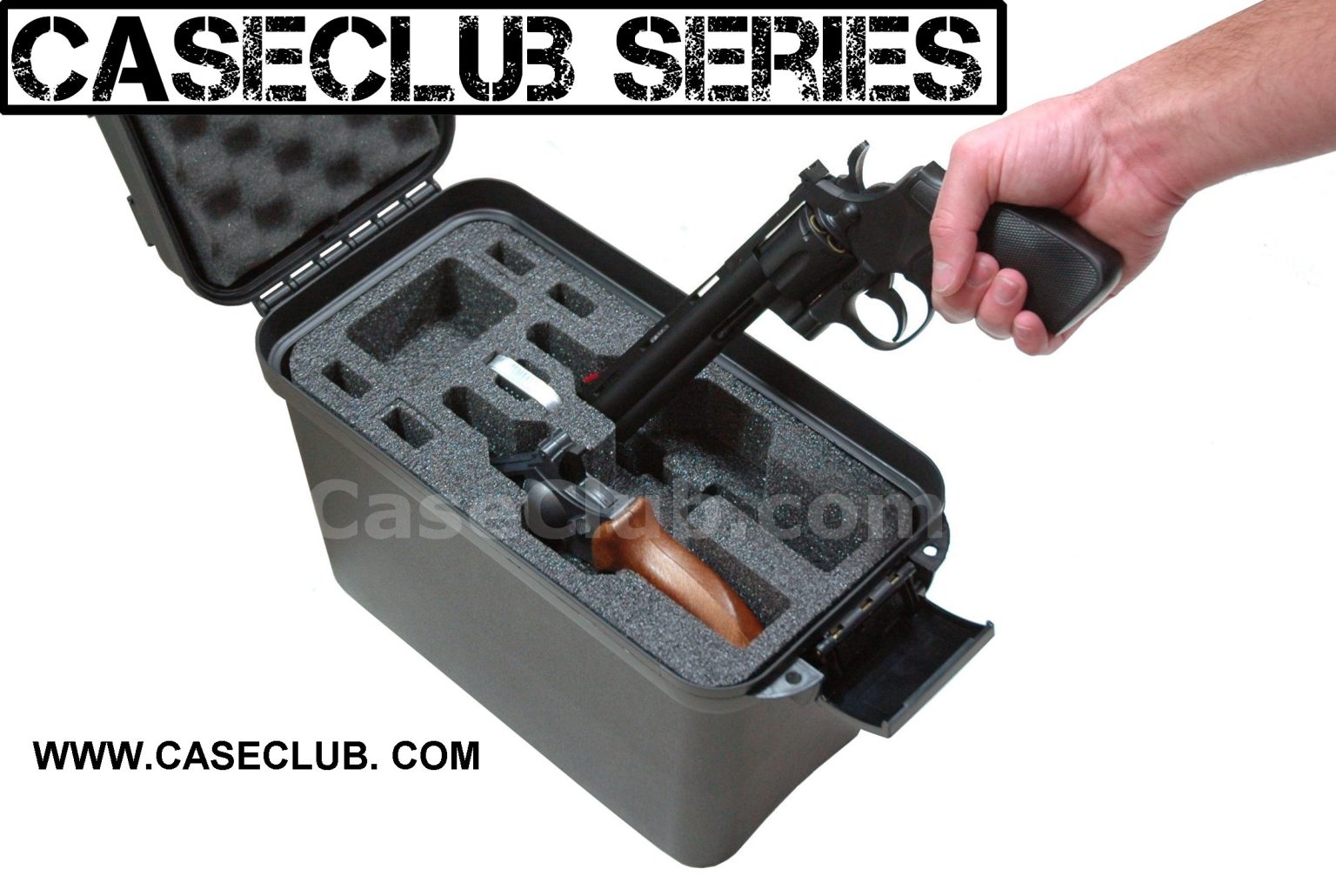 Top Loading 2 Pistol Case - Case Club