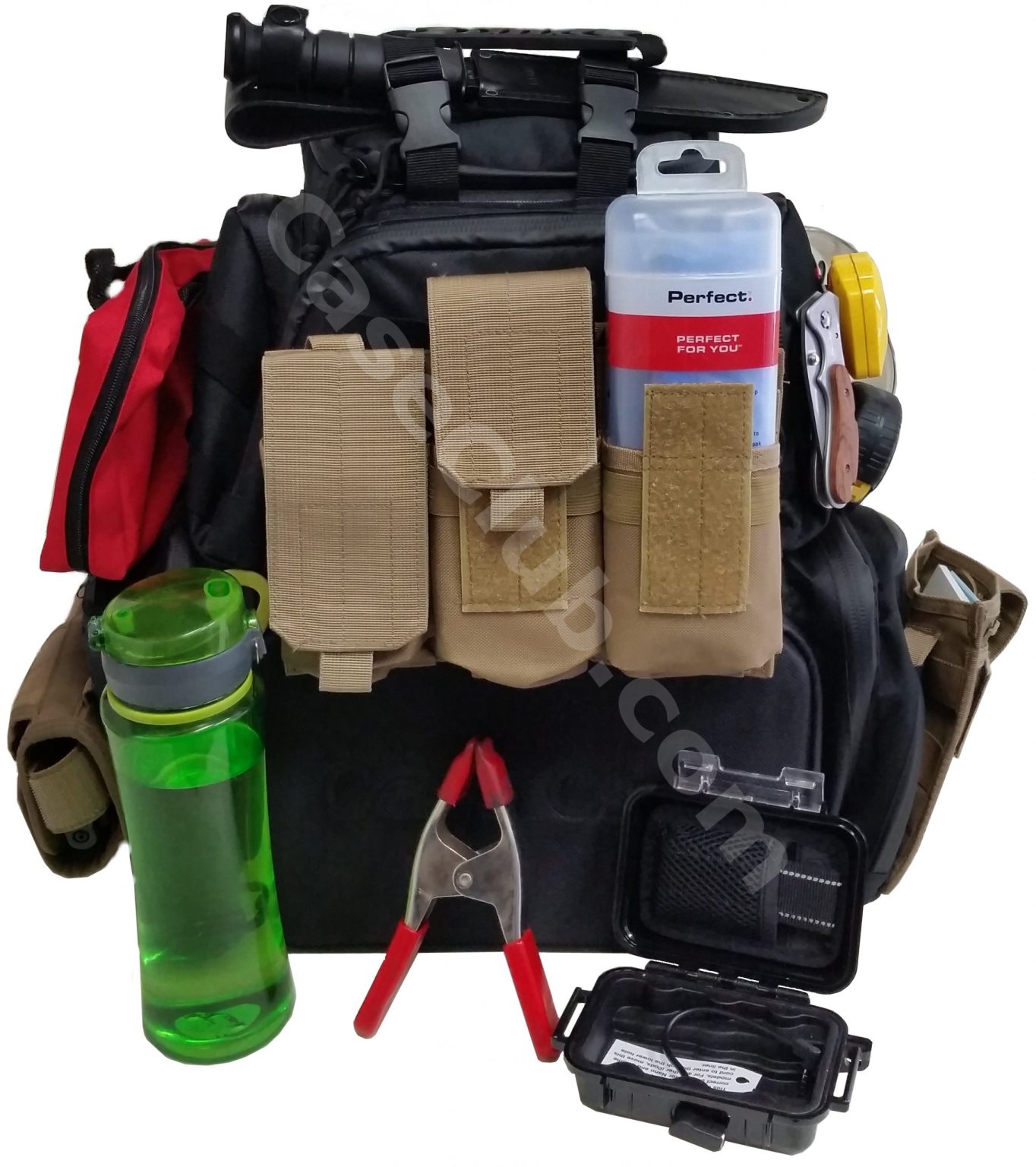 Case Club Tactical 4Pistol Backpack with Molle Straps & Rainfly (Gen 2)