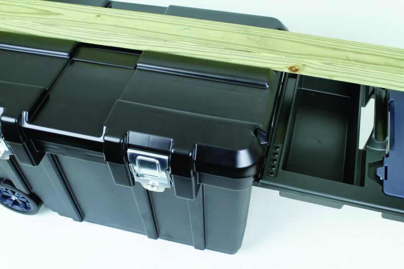 Utility/Tool Box with Lift-Out Tray: Gray