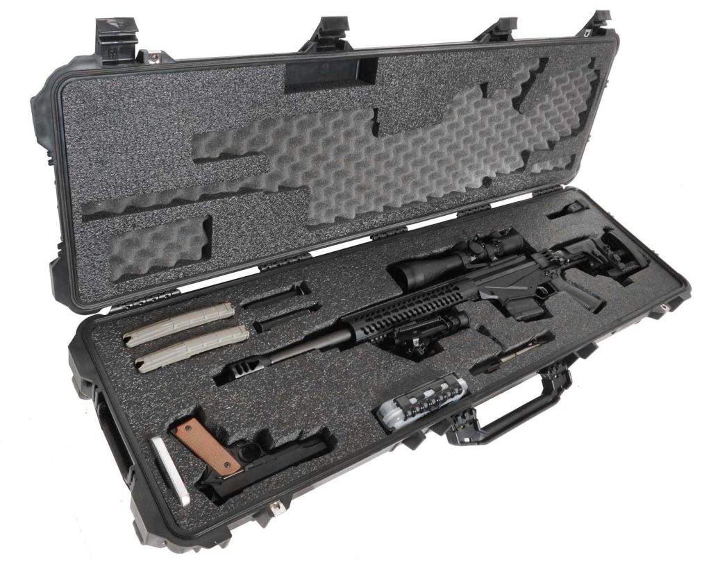 Case Club Waterproof Precision Rifle & AR15/AR10 Rifle Case with Silica Gel