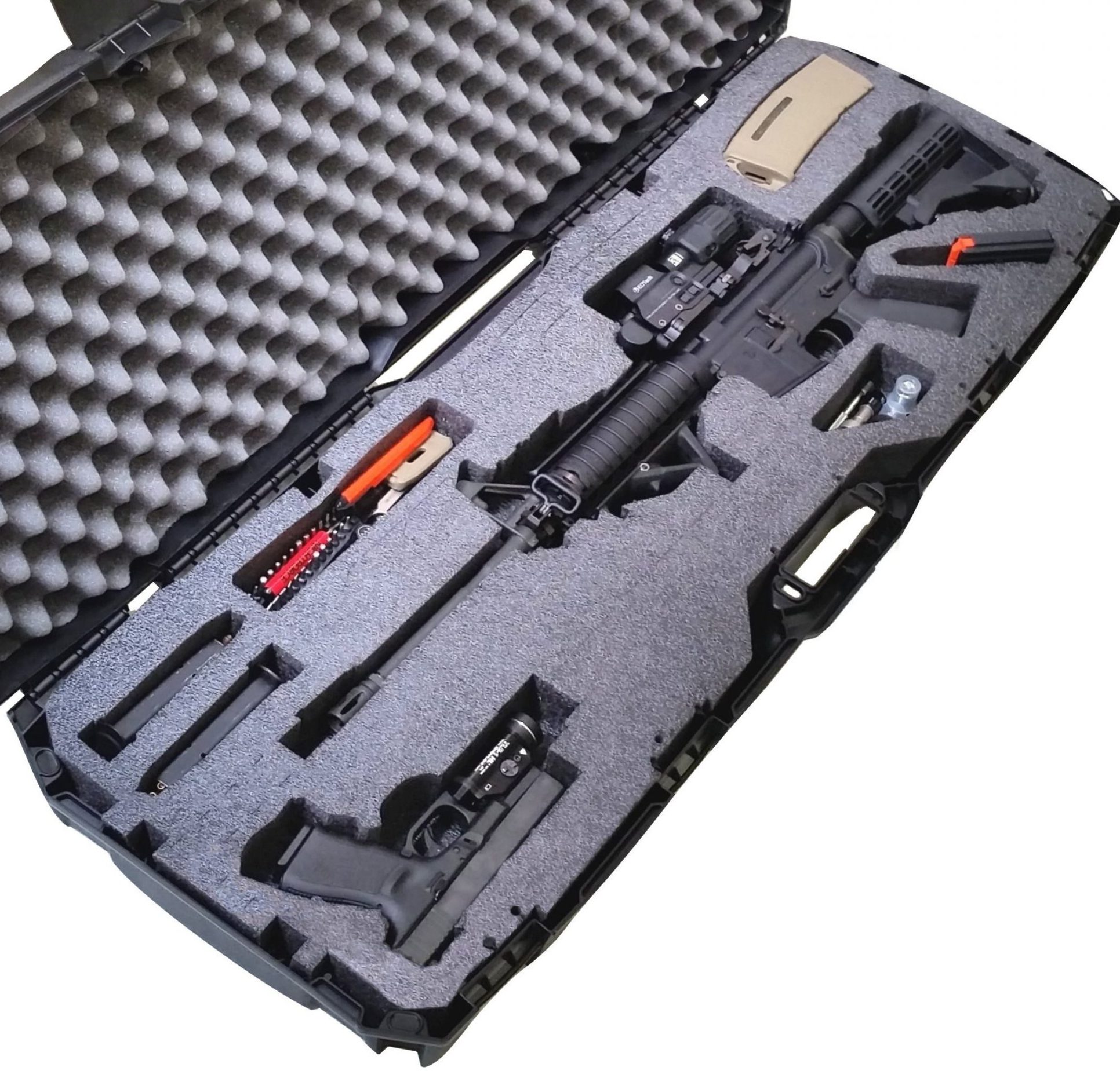 Case Club AR15 Rifle Carry Case for Rifle, Pistol & Magazines