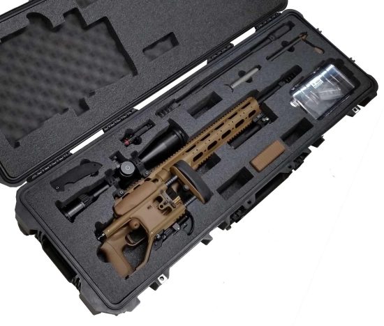 Case Club Ruger Precision Rifle Case with Silica Gel & Accessory Box