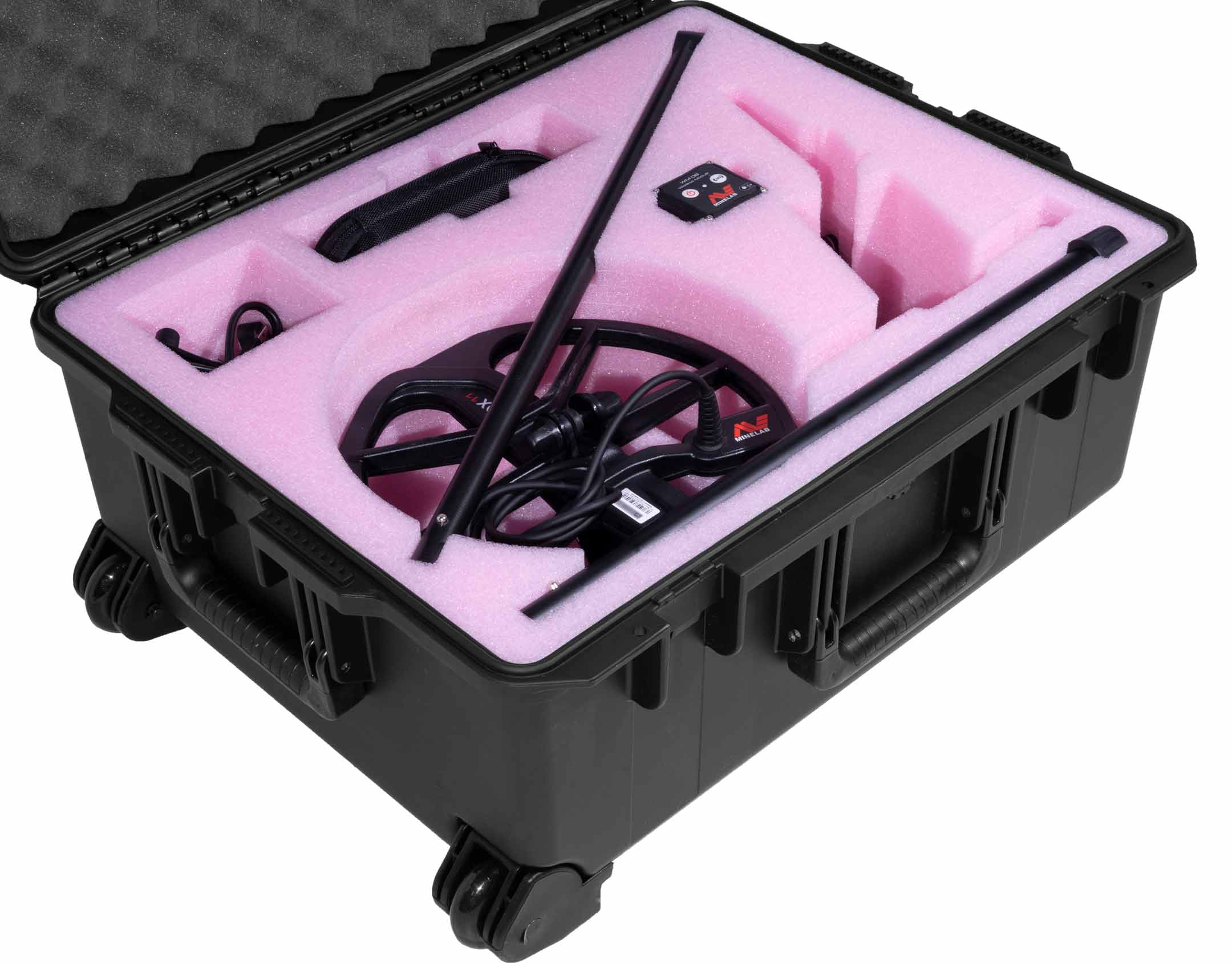 modul kapre hjul MineLab Equinox 800 Metal Detector Case - Case Club