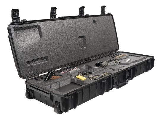 Case Club Waterproof FN M249S Rifle Case w/Silica Gel & Accessory Box