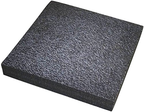 8 Pcs Black Adhesive Foam Padding, Closed Cell Foam Sheet 1/4