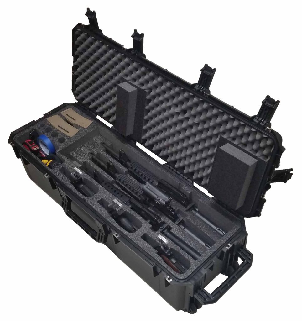 3 AR15 Rifle & 3 Pistol Case - Case Club