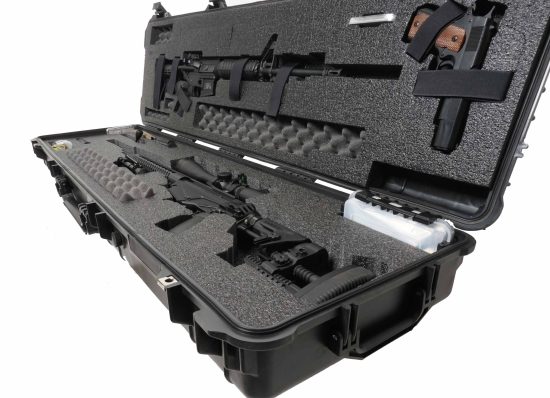 Case Club Waterproof Precision Rifle & AR15/AR10 Rifle Case with Silica Gel