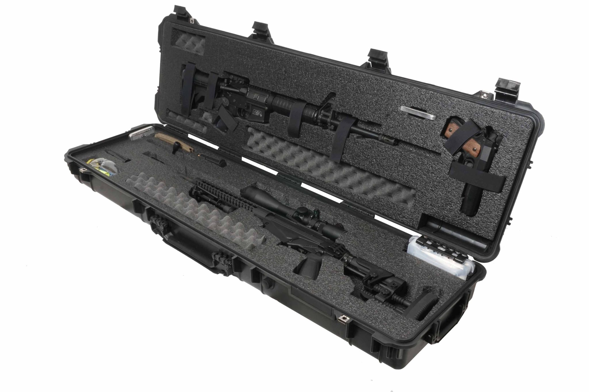 Case Club Waterproof Precision Rifle & AR15/AR10 Rifle Case with Silica Gel