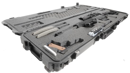 Case Club Waterproof Precision Rifle Case with Silica Gel & Accessory Box