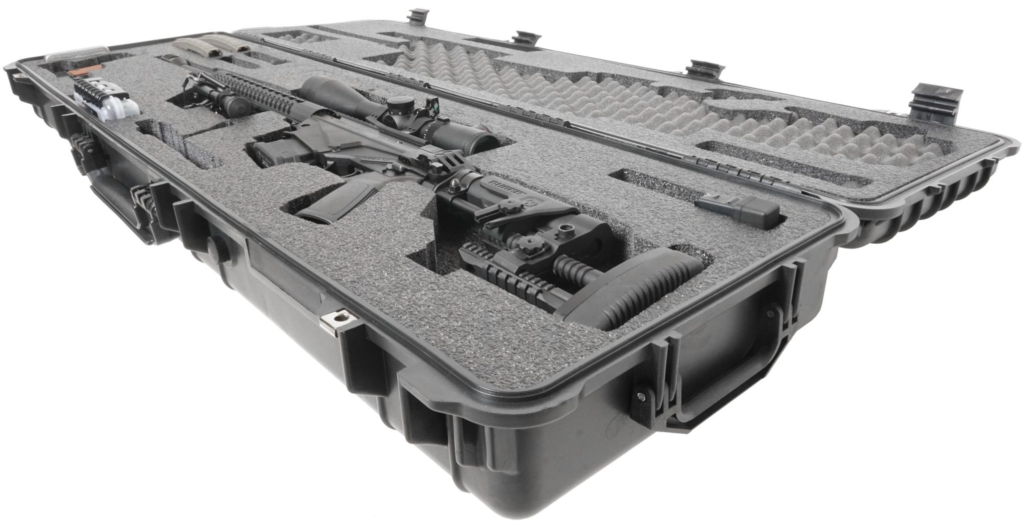 Case Club Waterproof Precision Rifle Case with Silica Gel & Accessory Box