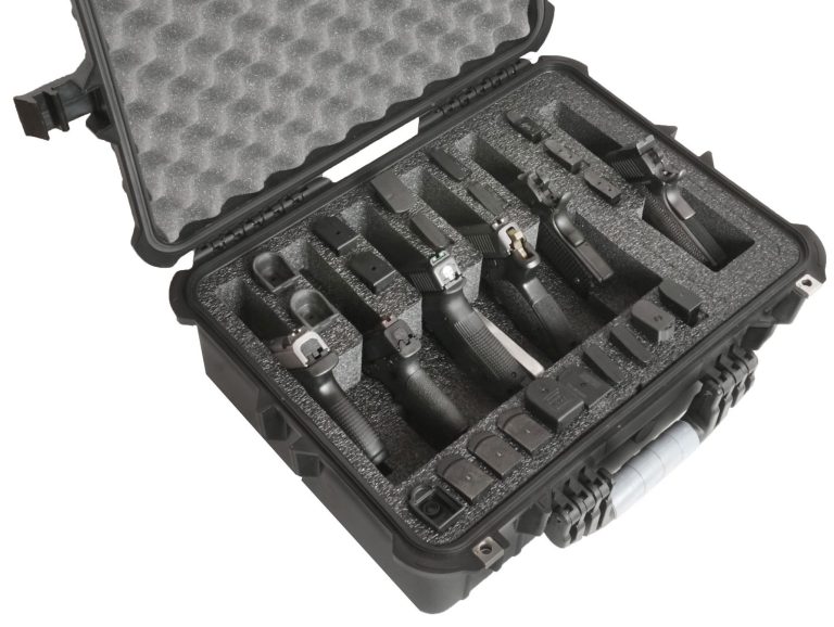 6 Pistol & Accessory Foam Only for the Pelican™ 1510 Case - Case Club