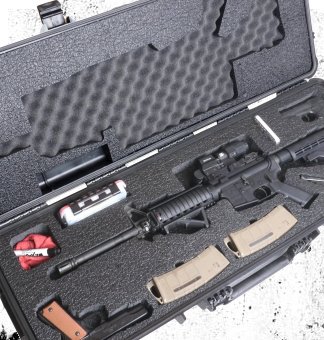  IRON JIA'S Waterproof Long Rifle Case 51 x 11 Floating  Tactical Scoped Gun Dry Bag ar15 Accessories : Sports & Outdoors