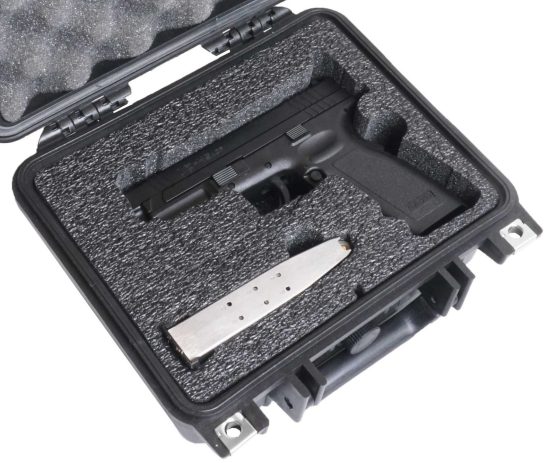 Case Club Springfield XD Waterproof Pistol Case with Pre-Cut Foam