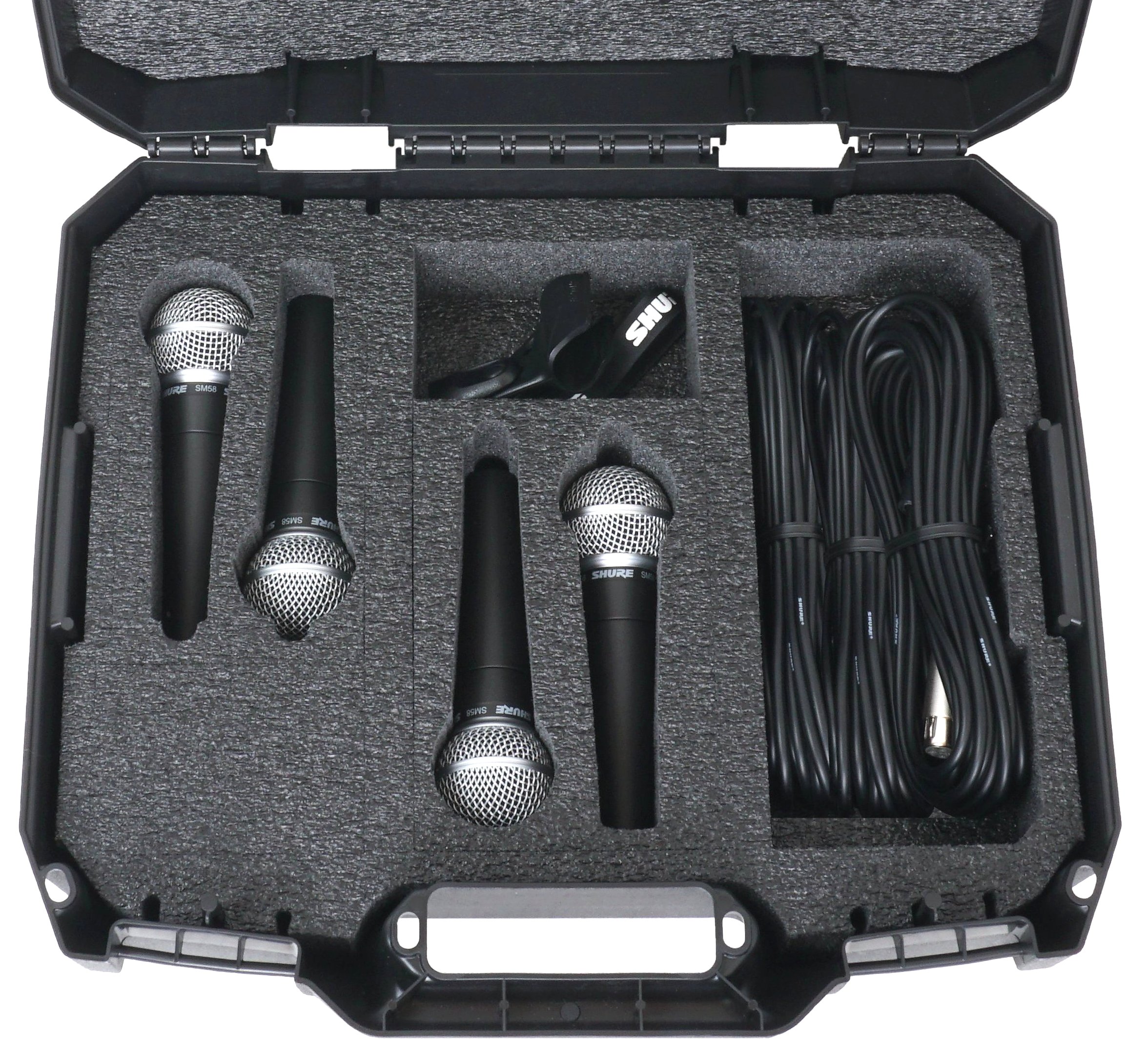 16 Shure SM58 Microphone Carry Case